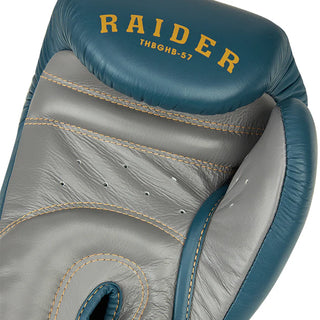 GUANTES DE BOXEO REF. RAIDER AZUL PETROLEO/GRIS