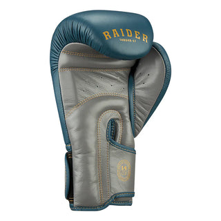 GUANTES DE BOXEO REF. RAIDER AZUL PETROLEO/GRIS