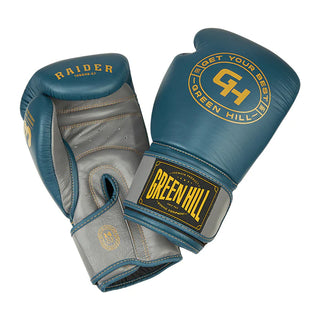 GUANTES DE BOXEO REF. RAIDER AZUL PETROLEO/GRIS