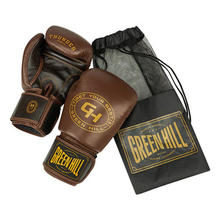 GUANTES DE BOXEO REF. THUNDER MARRÓN