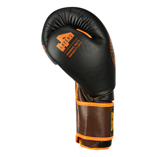 GUANTES DE BOXEO REF. STRIKER NEGRO/NARANJA
