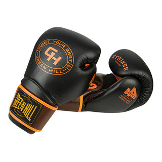 GUANTES DE BOXEO REF. STRIKER NEGRO/NARANJA