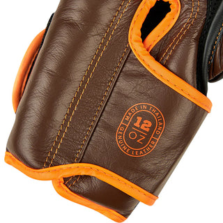 GUANTES DE BOXEO REF. STRIKER NEGRO/NARANJA