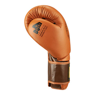 GUANTES DE BOXEO REF. STRIKER NARANJA/MARRON