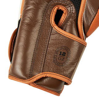 GUANTES DE BOXEO REF. STRIKER NARANJA/MARRON