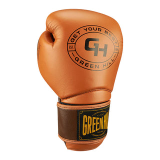 GUANTES DE BOXEO REF. STRIKER NARANJA/MARRON