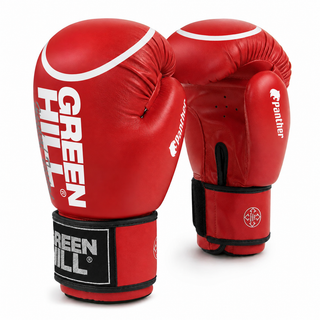 Guantes de boxeo Green Hill Panther, color rojo – vista 12