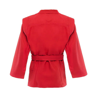 UNIFORME DE SAMBO ROJO APROBADO FIAS