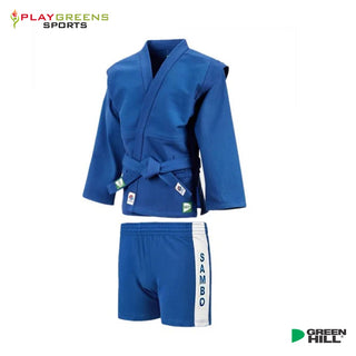 UNIFORME DE SAMBO AZUL APROBADO FIAS