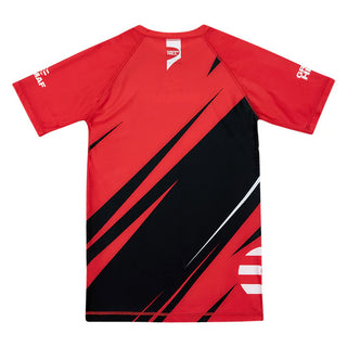 RASH GUARD ROJO APROBADO IMMAF GREENHILL
